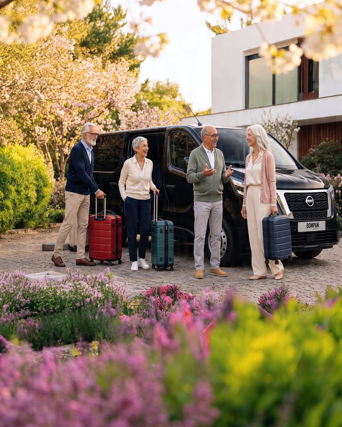 Pulmino Bompan 9 posti pronto per il weekend